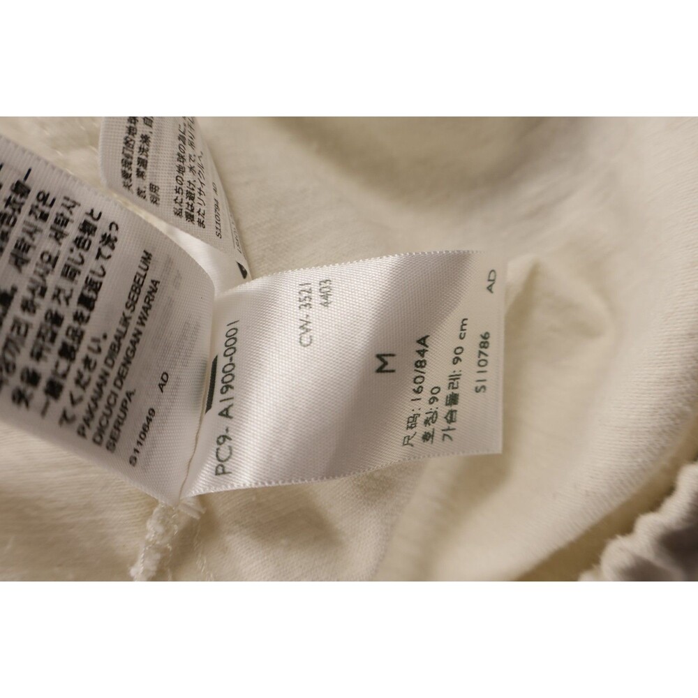 Levis Womens Medium Cream Off White Cropped Utility Jacket Shirt A1900-0001 M - Picture 7 of 10